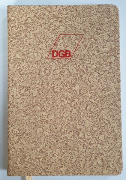 Notizbuch Korkmotiv ca. DIN A 5 - DGB
