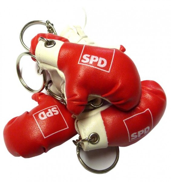 Schlüsselanhänger Boxhandschuh - SPD**