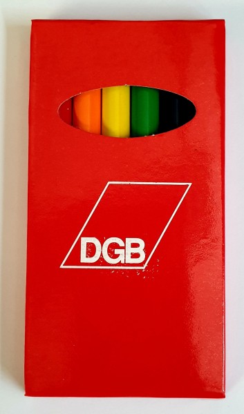Buntstifte (6 er Set) rot - DGB