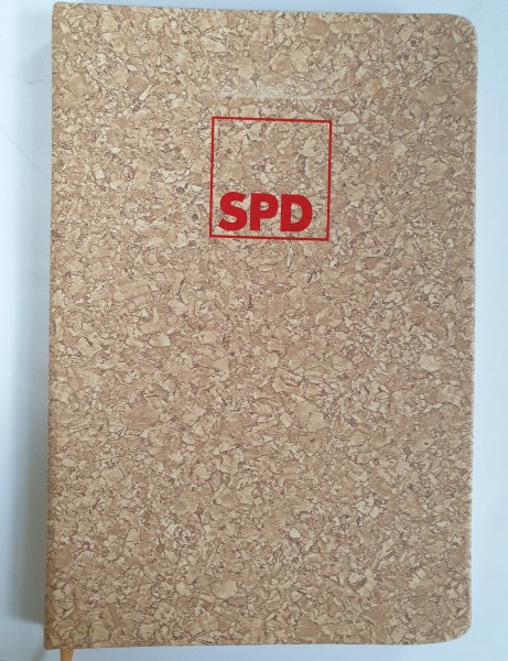 Notizbuch Korkmotiv DIN A5 - SPD