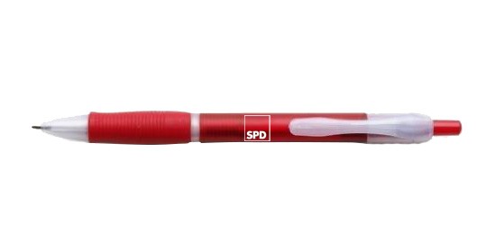 Kugelschreiber Max rot - SPD