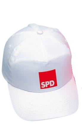 Baseball Cap weiß - SPD**