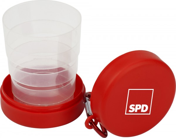 Trinkbecher Travel rot - SPD