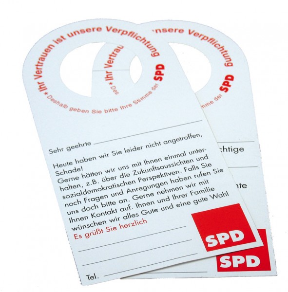 Türanhänger - SPD