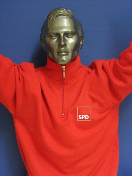 Sweatshirt rot Gr. S - SPD **